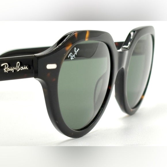 Ray-Ban Gina RB4399 Tortoise Green G-15 Lens 902/31 Color w/Case 53-21-140 - Picture 14 of 14